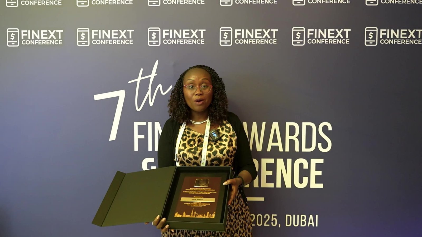 Award winner at the 7th FiNext Awards & Conference, Dubai 2025