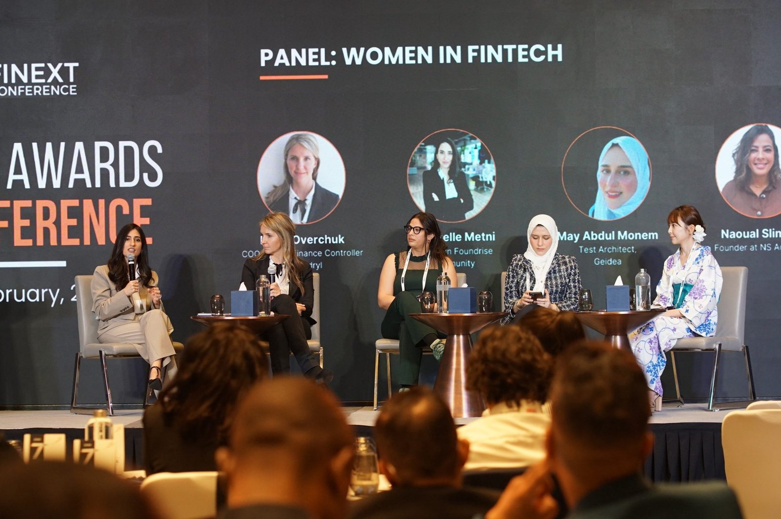 Women in Fintech panel at the FiNext Awards & Conference, Dubai 2025